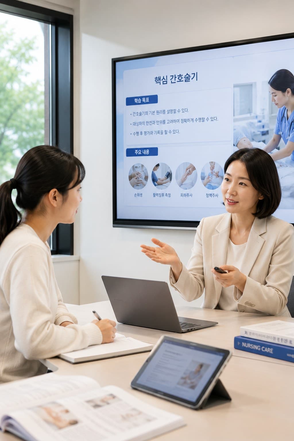 2. 간호 교육 콘텐츠 개발